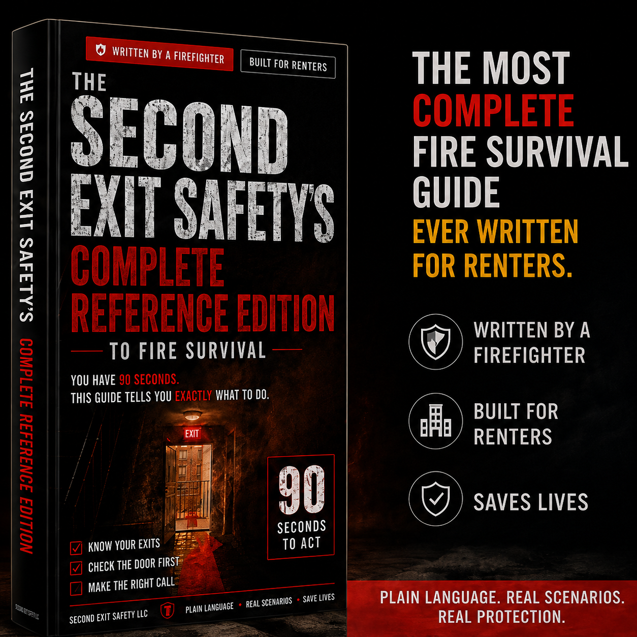 Second Exit Complete Reference Edition — Renter Fire Survival Guide