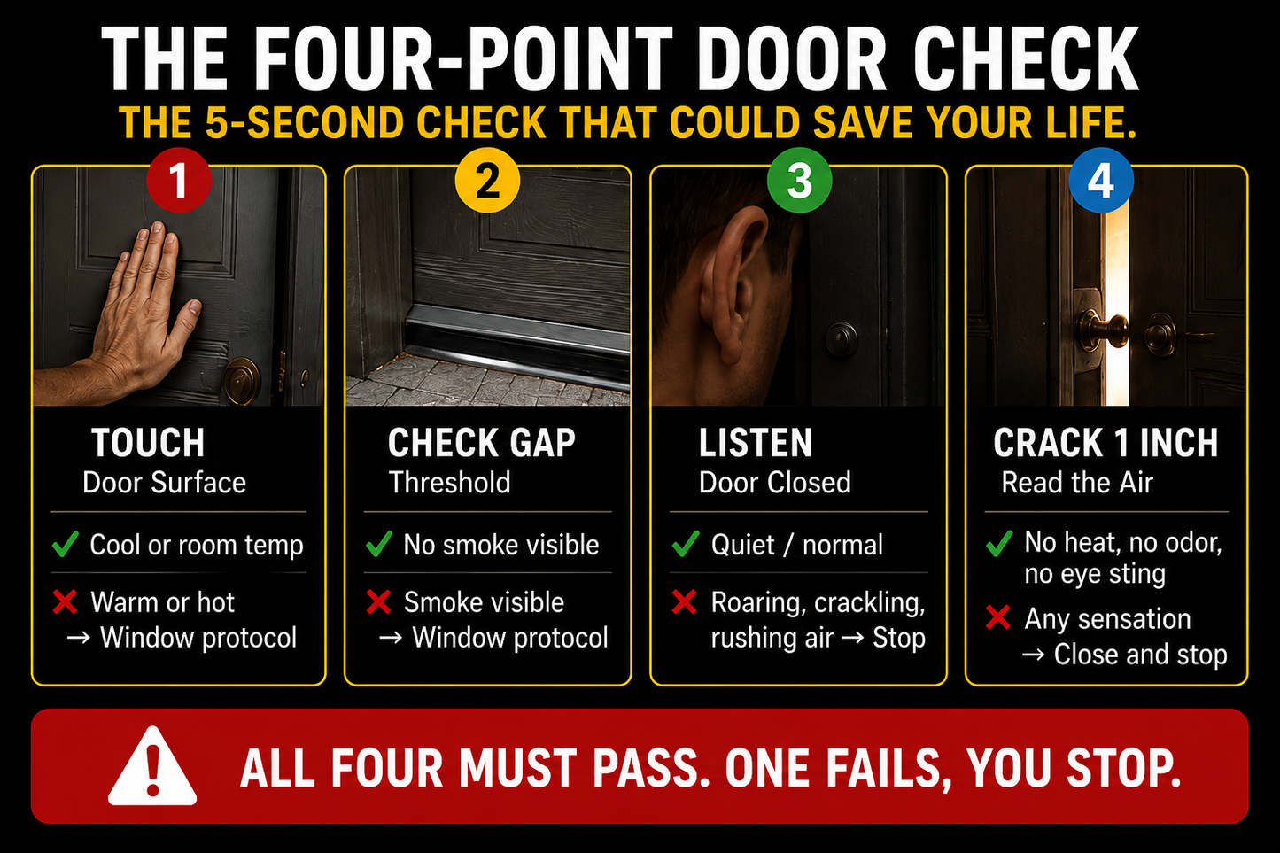 Second Exit Crash Course — 30-Minute Apartment Fire Survival Guide