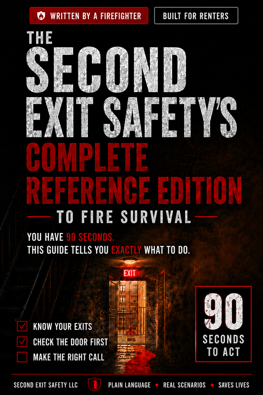 Second Exit Complete Reference Edition — Renter Fire Survival Guide
