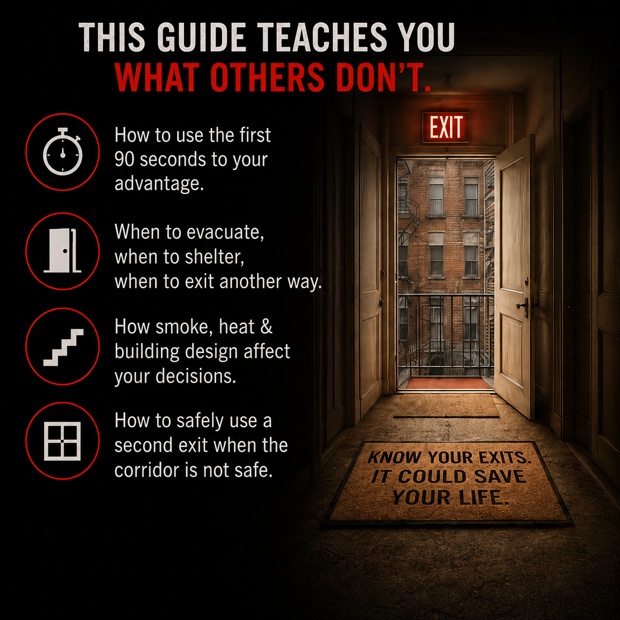 Second Exit Complete Reference Edition — Renter Fire Survival Guide